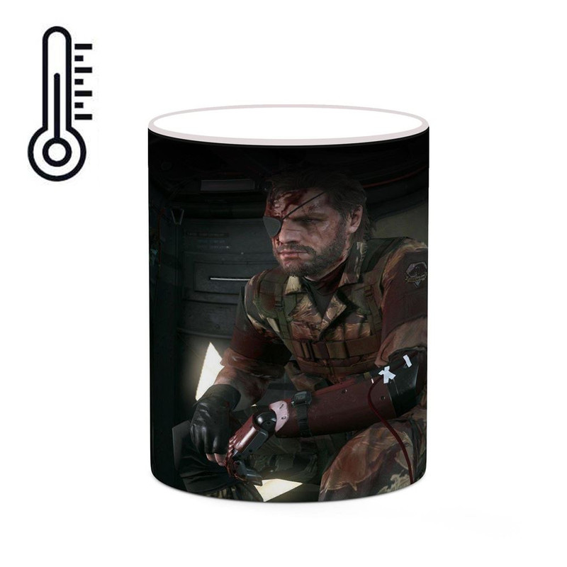 ماگ ( جعبه کادویی رایگان)  حرارتی چیتوکالا مدل بازی Metal Gear Solid Vː The Phantom Pain کد mgh29511