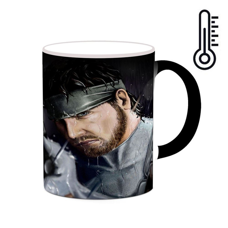 ماگ ( جعبه کادویی رایگان)  حرارتی چیتوکالا مدل بازی Metal Gear Solid کد mgh29521