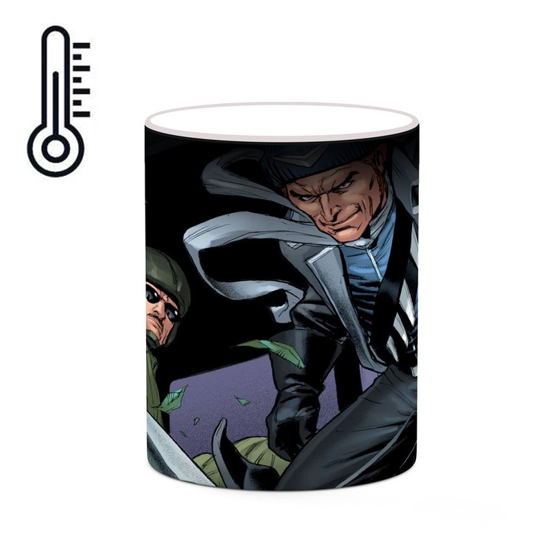 ماگ ( جعبه کادویی رایگان)  حرارتی چیتوکالا مدل Captain Boomerang کد mgh38243