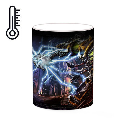 ماگ ( جعبه کادویی رایگان) حرارتی چیتوکالا مدل بازی وارکرفت World Of Warcraft کد mgh31365