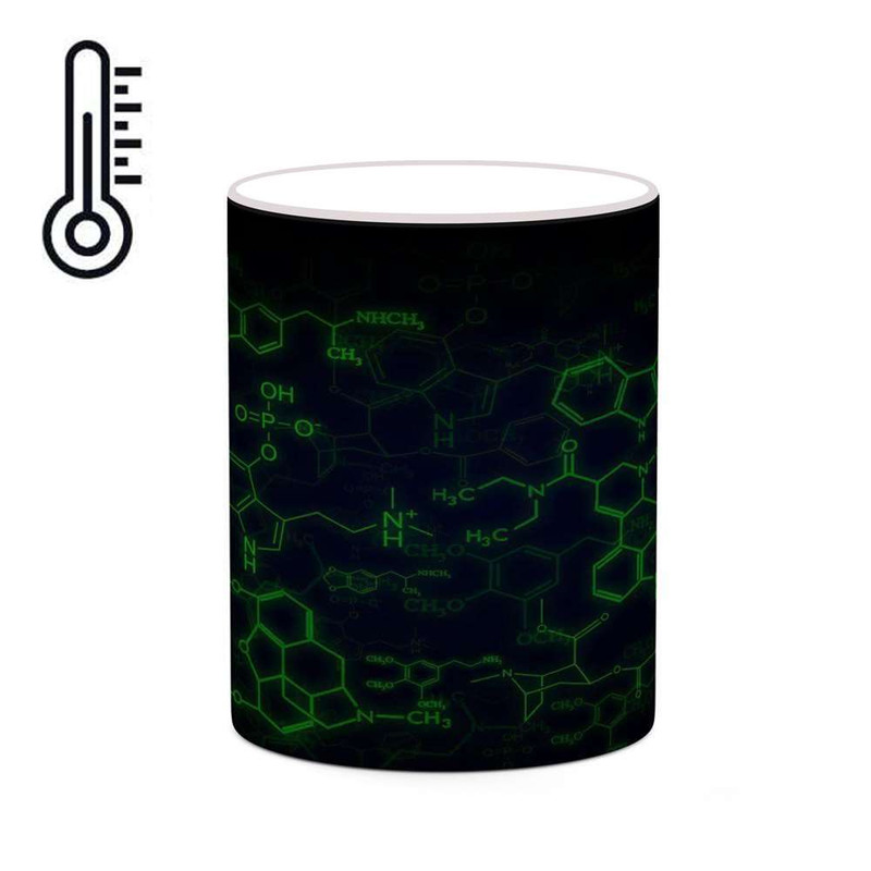 ماگ ( جعبه کادویی رایگان)  حرارتی چیتوکالا مدل شیمی و Chemistry کد mgh23817