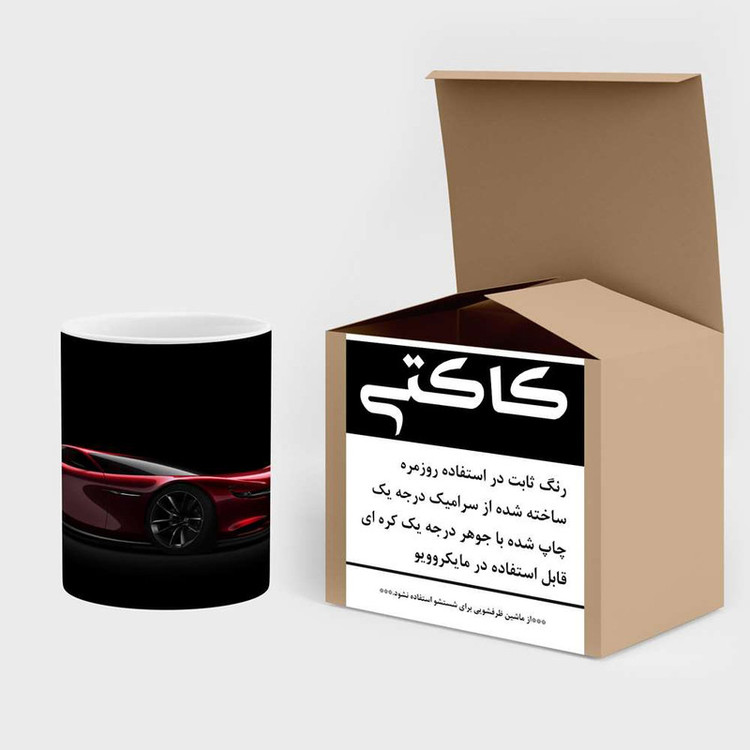 ماگ ( جعبه کادویی رایگان) چیتوکالا مدل ماشین کد mgh16489