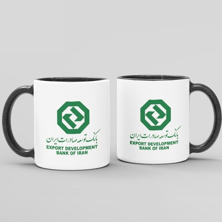 ماگ بانک توسعه صادرات ایران(حداقل تعداد سفارش 30 عدد)