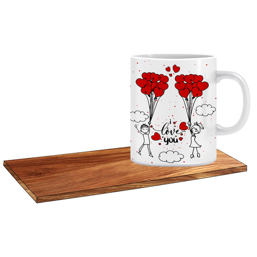 ماگ ( جعبه کادویی رایگان) طرح عاشقانه برای عشق کد 359
