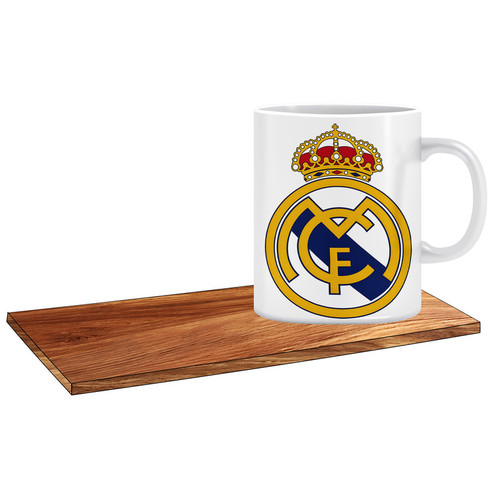 ماگ ( جعبه کادویی رایگان) طرح لوگوی رئال FC کد 345