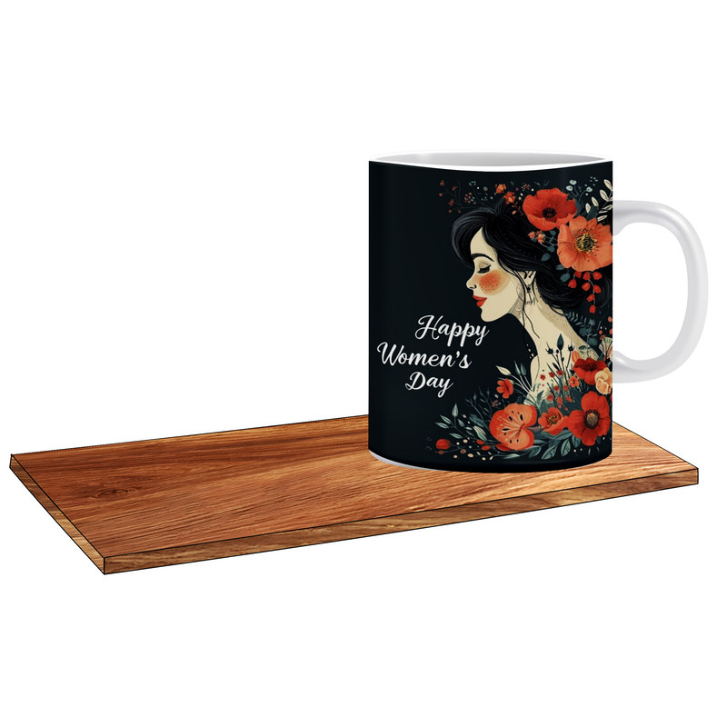 ماگ ( جعبه کادویی رایگان)   مدل کادوی خوب برای روز زن کد 498