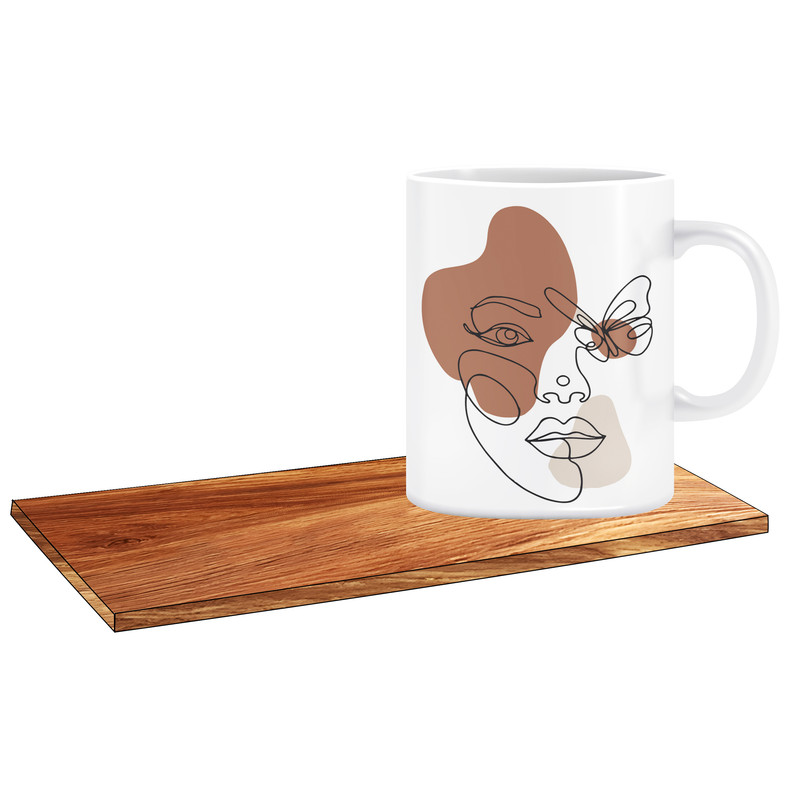 ماگ ( جعبه کادویی رایگان)   طرح کادو برای دختر خاص کد 212