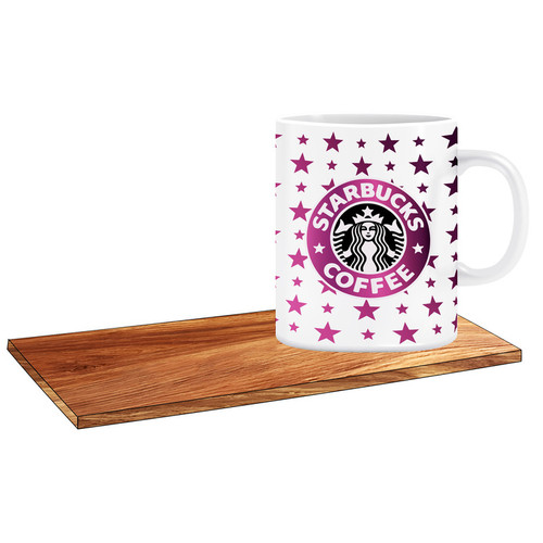 ماگ ( جعبه کادویی رایگان) طرح star bucks کد 220