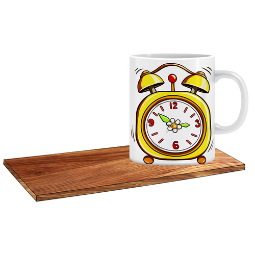ماگ ( جعبه کادویی رایگان) طرح ساعت هفت سین کد 268