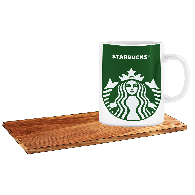 ماگ ( جعبه کادویی رایگان)   طرح STAR BUCKS کد 186