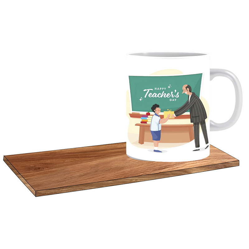 ماگ ( جعبه کادویی رایگان)   طرح کادو برای استاد زبان کد 434