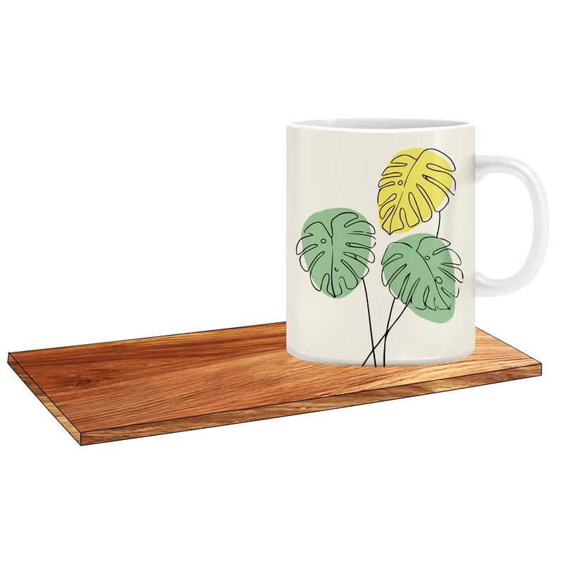 ماگ ( جعبه کادویی رایگان)   طرح گل کد 216