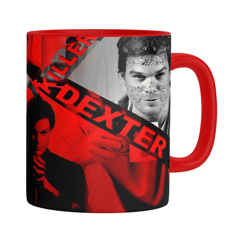 ماگ ( جعبه کادویی رایگان) چیتوکالامدل دکستر Dexter دسته رنگی کد 9279