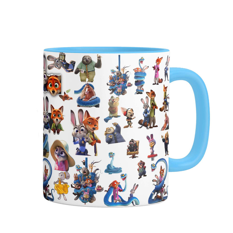 ماگ ( جعبه کادویی رایگان)  چیتوکالامدل انیمیشن زوتوپیا Zootopia کد 9326