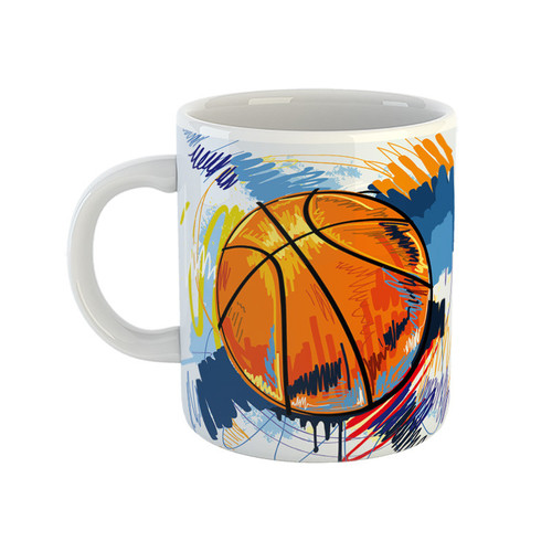 ماگ ( جعبه کادویی رایگان) چیتوکالامدل بسکتبال طرح basketball