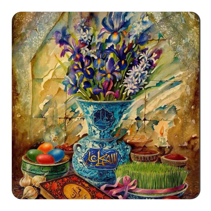 مگنت طرح نقاشی هفت سین کد wmg1068