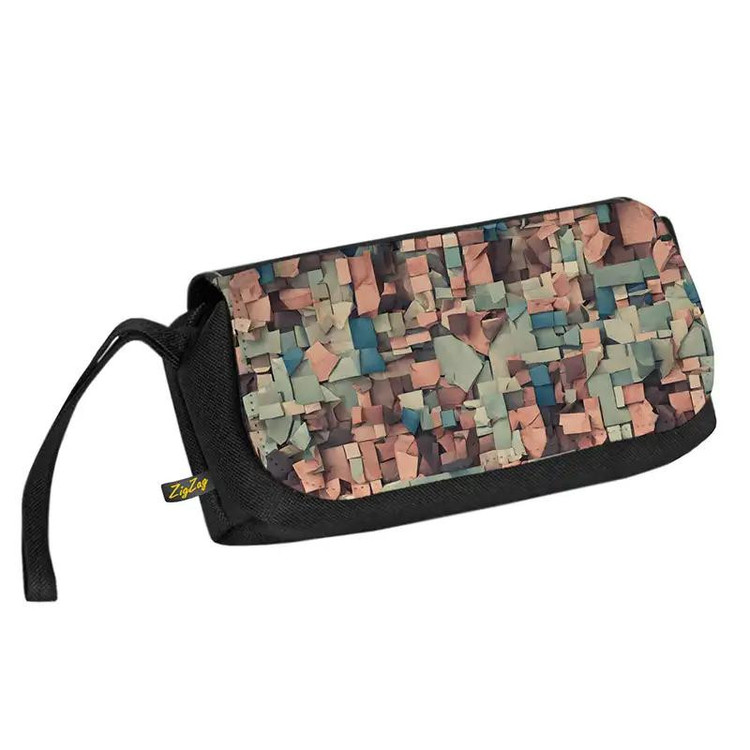 جامدادی زیگ زاگ طرح رنگی کد 6591