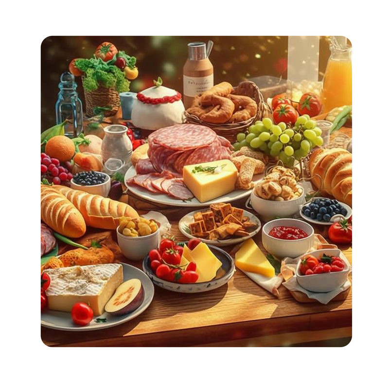 مگنت طرح میز صبحانه کد 2000121