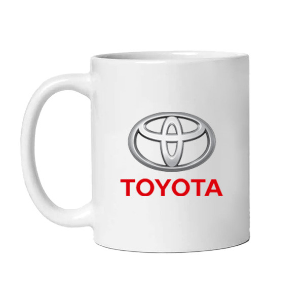ماگ ( جعبه کادویی رایگان)  چیتوکالاسرامیکی طرح TOYOTA