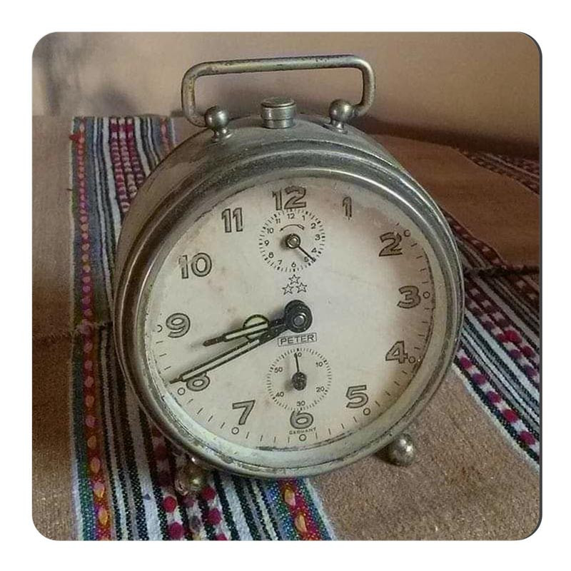 مگنت صباطرح مدل ساعت زنگ دار قدیمی کد M1310