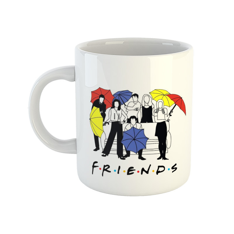 ماگ ( جعبه کادویی رایگان)  چیتوکالامدل فرندز طرح Friends