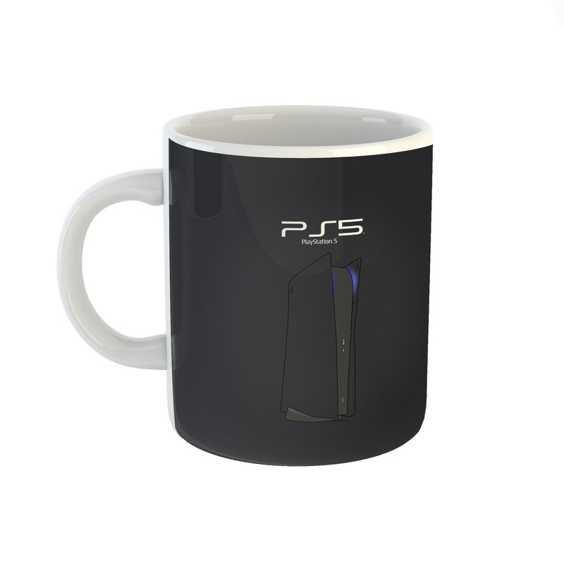 ماگ ( جعبه کادویی رایگان) چیتوکالا طرح کنسول پی اس فایو PS5