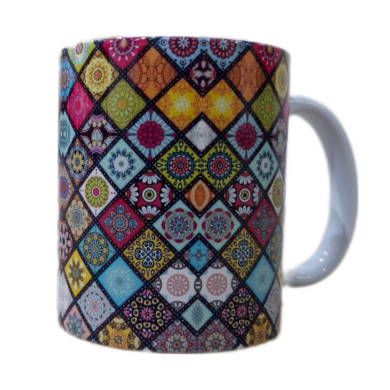 ماگ ( جعبه کادویی رایگان)  چیتوکالاطرح سنتی کد M010