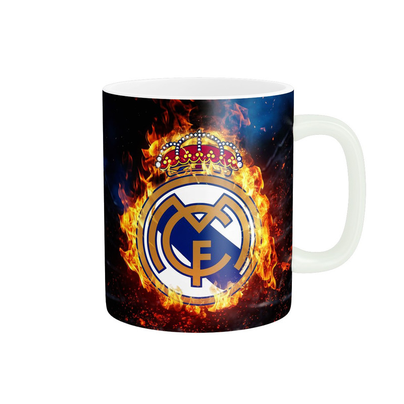 ماگ ( جعبه کادویی رایگان)  چیتوکالاطرح رئال مادرید کد 989