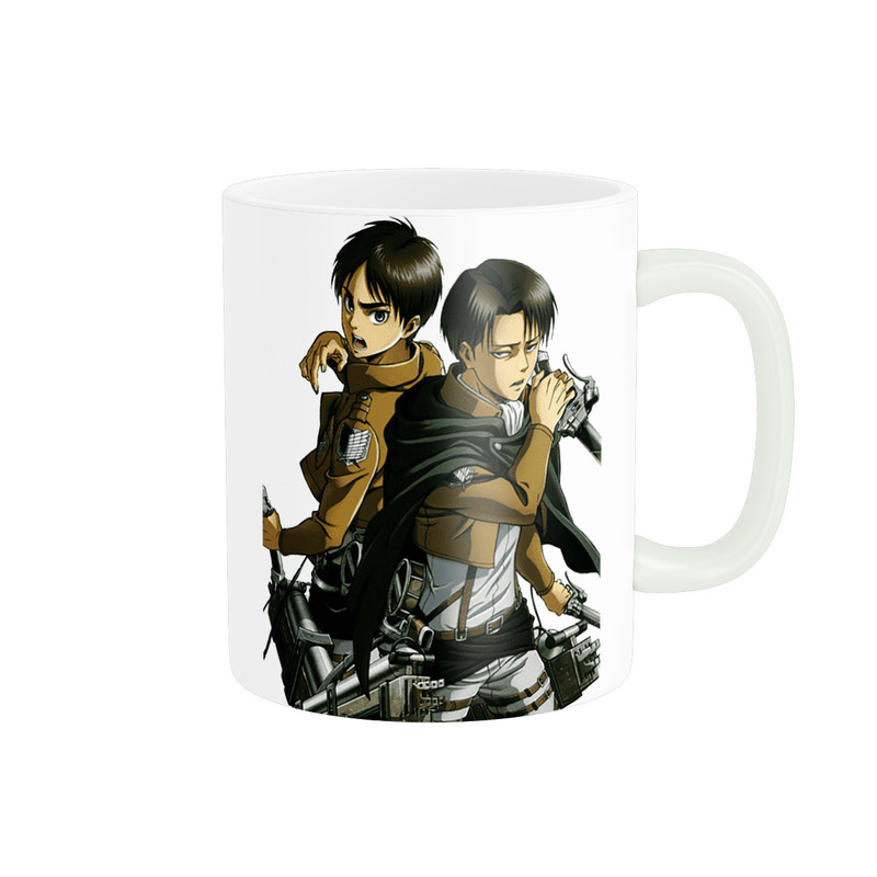 ماگ ( جعبه کادویی رایگان)  چیتوکالااستلار طرح انیمه اتک ان تایتان - نبرد تایتان ها Attack on Titan کد 0847
