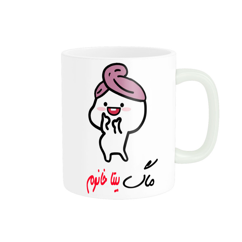 ماگ ( جعبه کادویی رایگان)  چیتوکالاناریکو طرح لیوان شخصی مدل اسم بیتا کد 013086