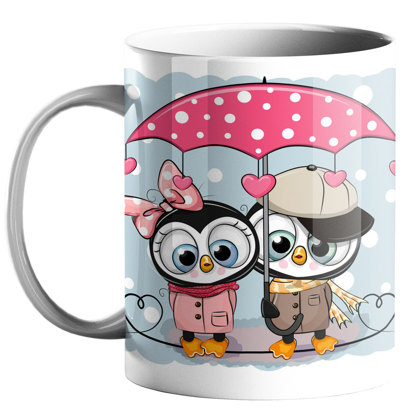 ماگ ( جعبه کادویی رایگان)  چیتوکالاطرح جغد کد 60