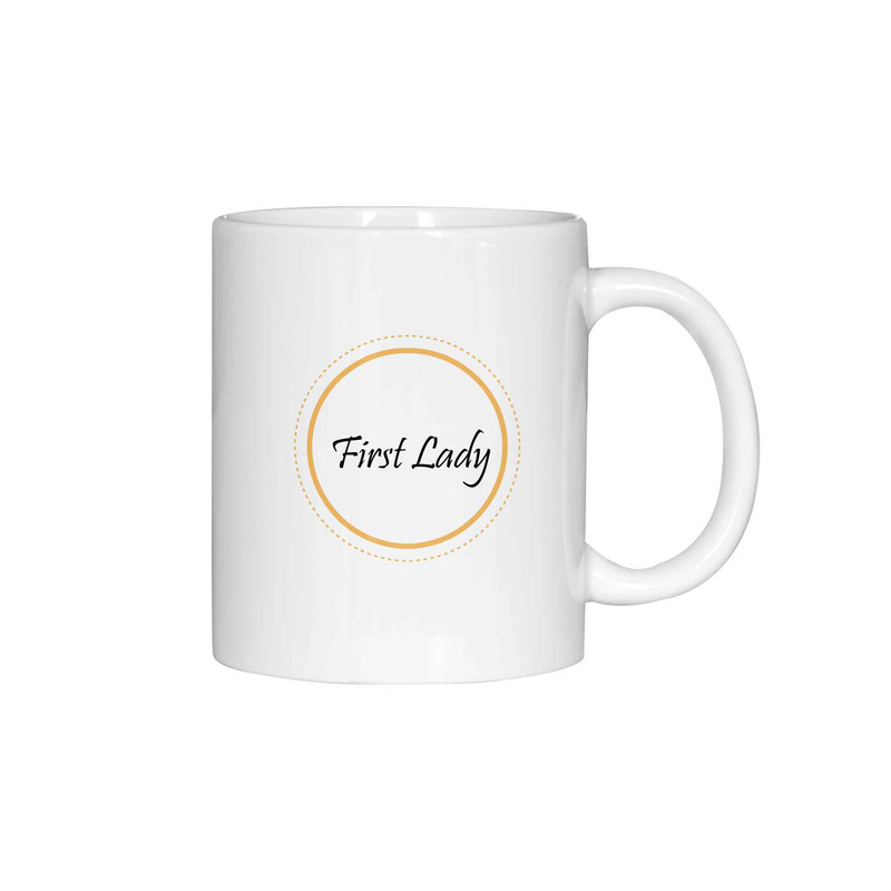 ماگ ( جعبه کادویی رایگان)  چیتوکالاژالینو طرح First Lady کد 001