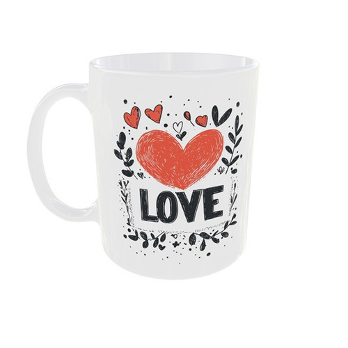 ماگ ( جعبه کادویی رایگان) چیتوکالامدل عشق طرح LOVE کد 21