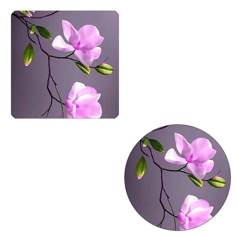 مگنت طرح گل کد M2 به همراه زیر لیوانی