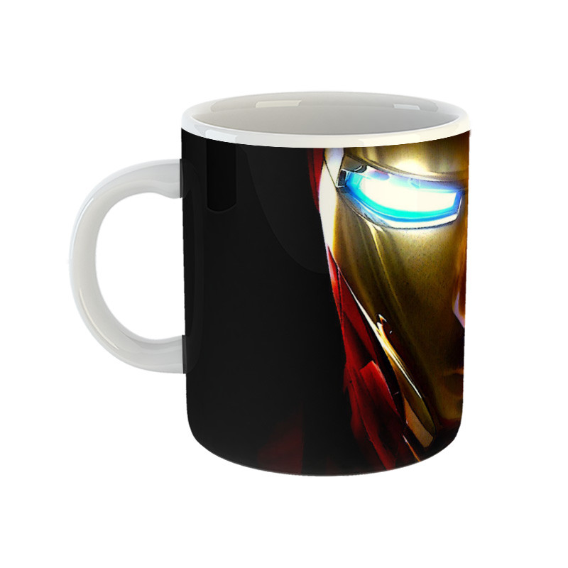 ماگ ( جعبه کادویی رایگان)  چیتوکالامدل Iron Man طرح مرد آهنی 1