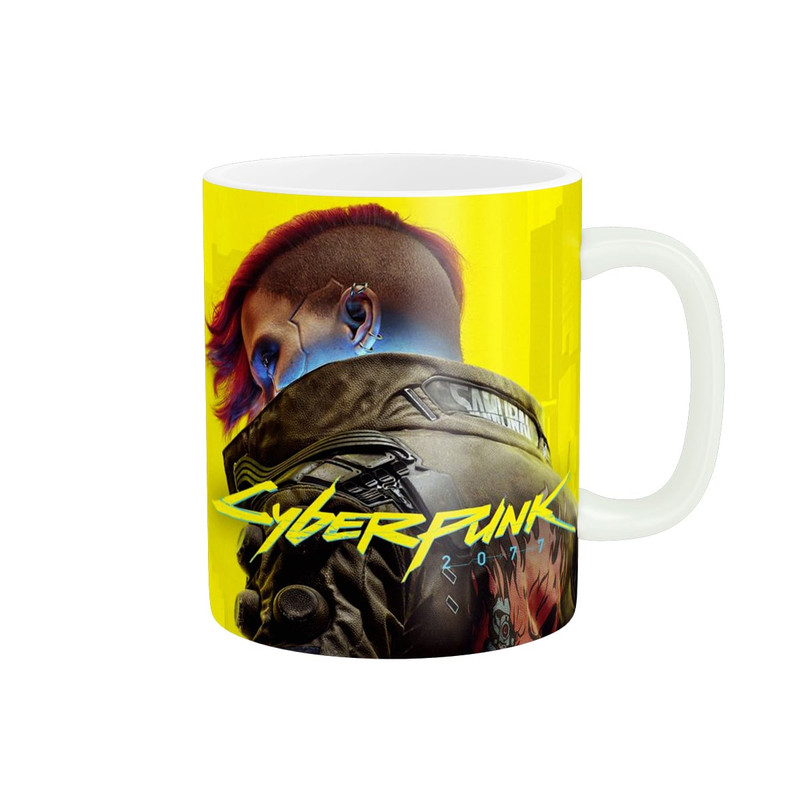ماگ ( جعبه کادویی رایگان)  چیتوکالاطرح سایبرپانک Cyberpunk کد Cyberpunk-07
